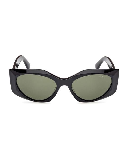 Emilio Pucci Black Sunglasses