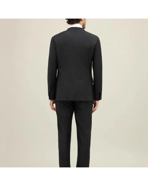 Single Breasted Suits di Boglioli in Black da Uomo