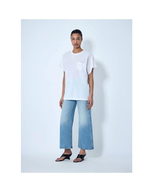 Khaite Blue T-Shirts