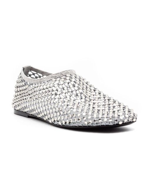 Strategia White Ballerinas