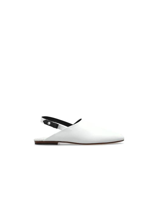 KENZO White Kali Mules