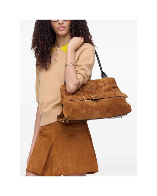 Marc Jacobs Brown Shoulder Bags