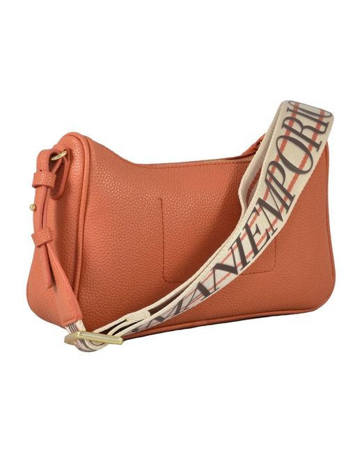 Emporio Armani Orange Shoulder Bags