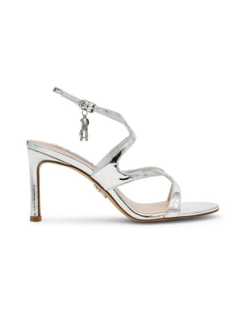 Steve Madden White High Heel Sandals