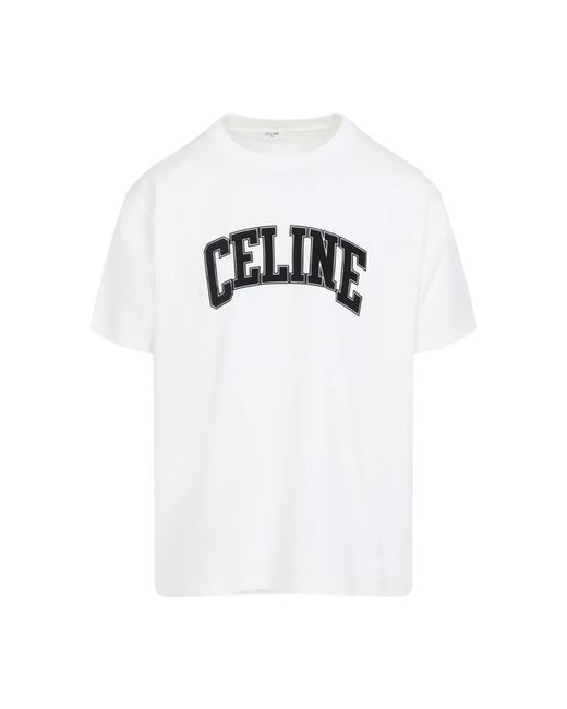 Céline T-Shirts in het White voor heren