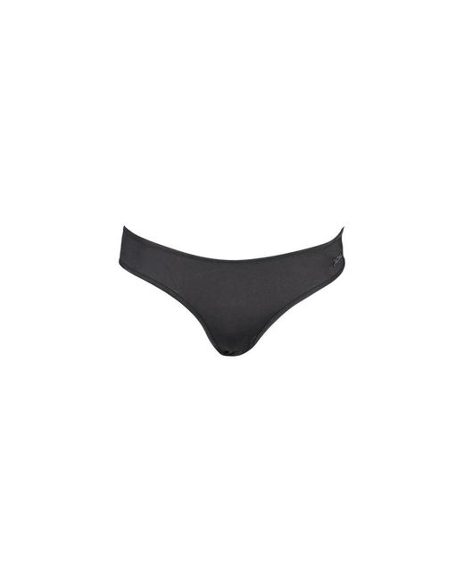 Karl Lagerfeld Black Elastane Bademode
