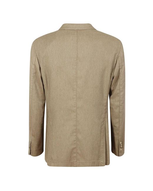 Boglioli Braune Baumwolljacke Für Smarte Looks in Green für Herren