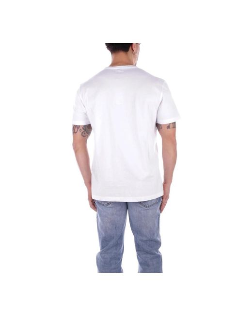 Woolrich Logo front t-shirts und polos in White für Herren