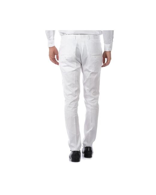 Daniele Alessandrini Gray Chinos for men