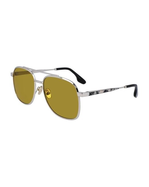 Victoria Beckham Yellow Sunglasses