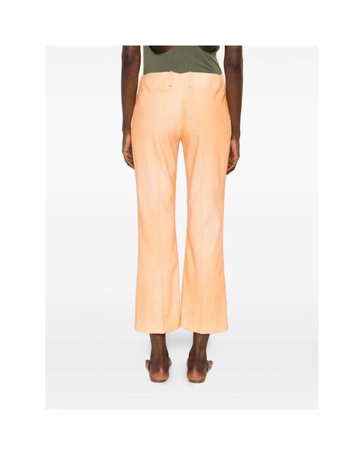 Ermanno Scervino Natural Wide Trousers
