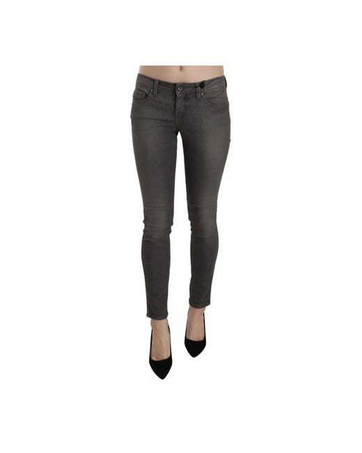 CoSTUME NATIONAL Gray Skinny Jeans