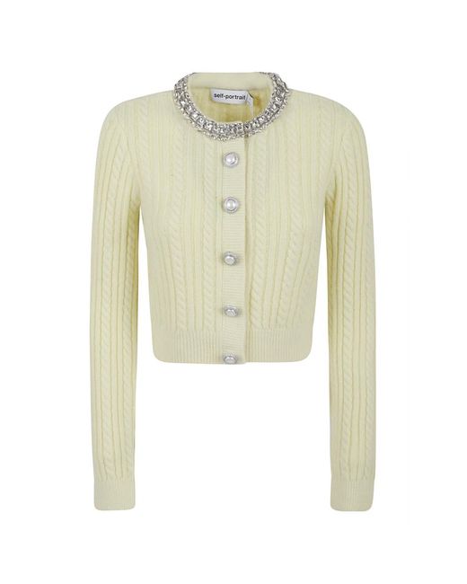 Self-Portrait Green Cardigans