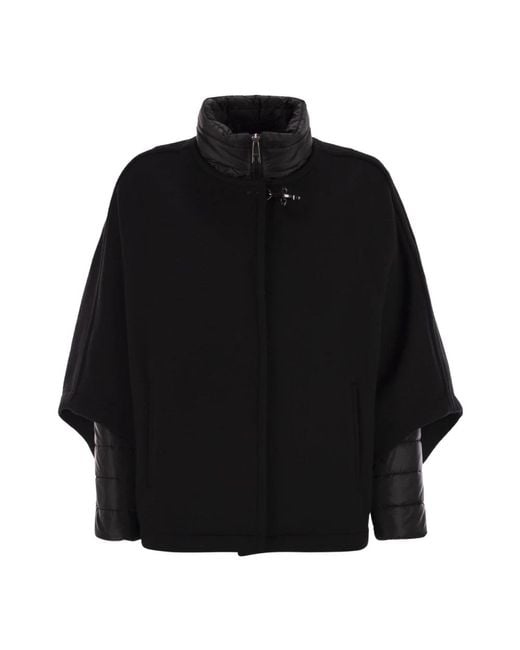 Capes di Fay in Black