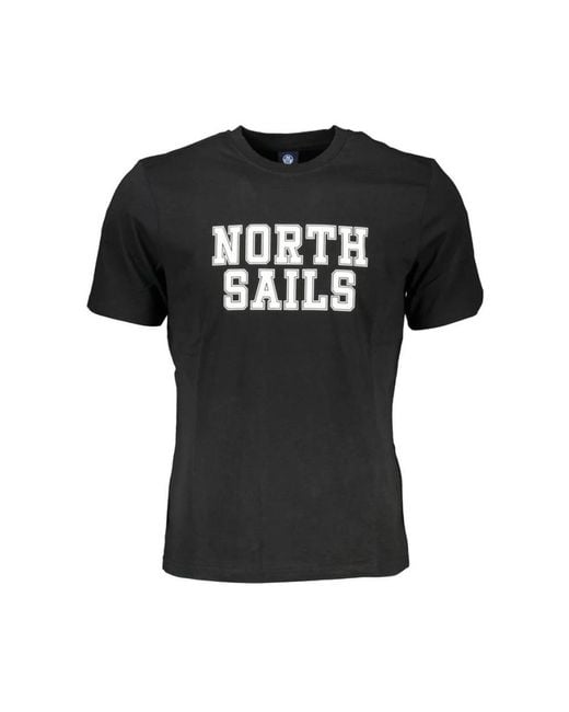 North Sails Men's Black T-Shirts