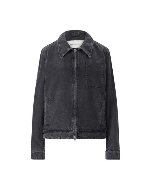 Denim Jackets AMI pour homme en coloris Black