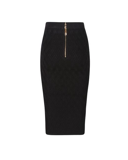 Elisabetta Franchi Black Pencil Skirts