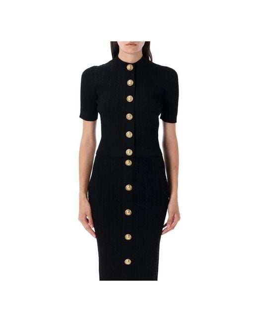 Balmain Black Cardigans