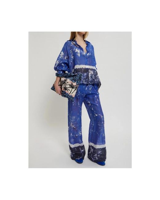 Ermanno Scervino Blue Shirts