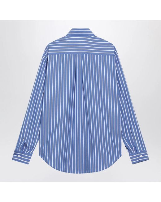 Balenciaga Blue Casual Shirts for men