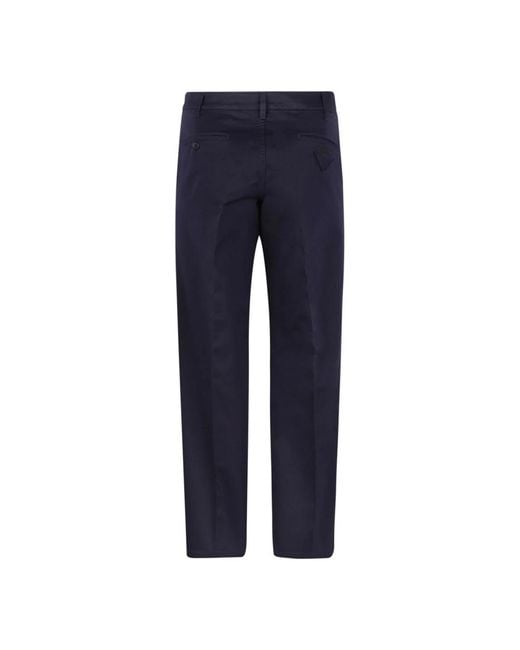 Prada Blue Chinos for men