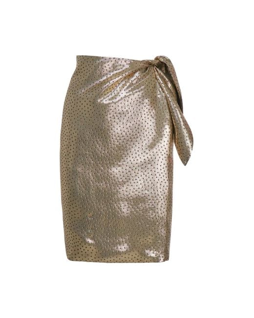 Saint Laurent Natural Pencil Skirts