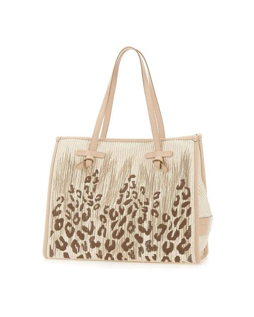 Gianni Chiarini Metallic Shopping Bags