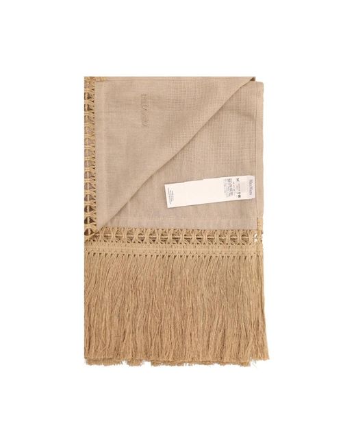 Max Mara Natural Scarves