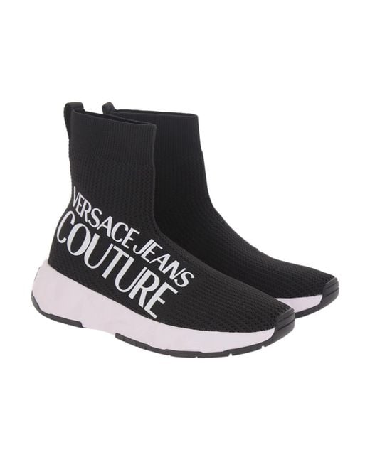 Versace Jeans Couture Black Sneakers