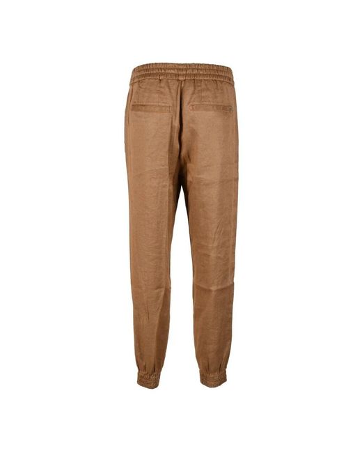 Slim-Fit Trousers Dondup de color Brown