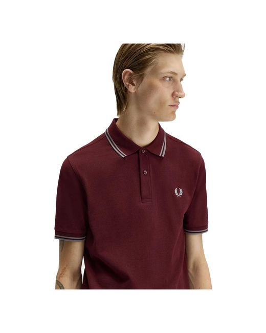 Fred Perry M3600 Polo in het Red voor heren