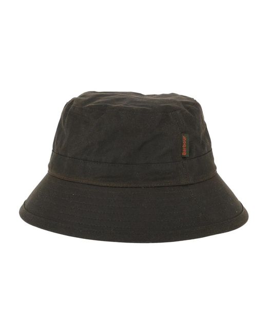 Barbour Black Wachshut