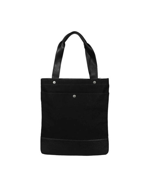 Les Deux Canvas tote bag mit reißverschluss in Black für Herren