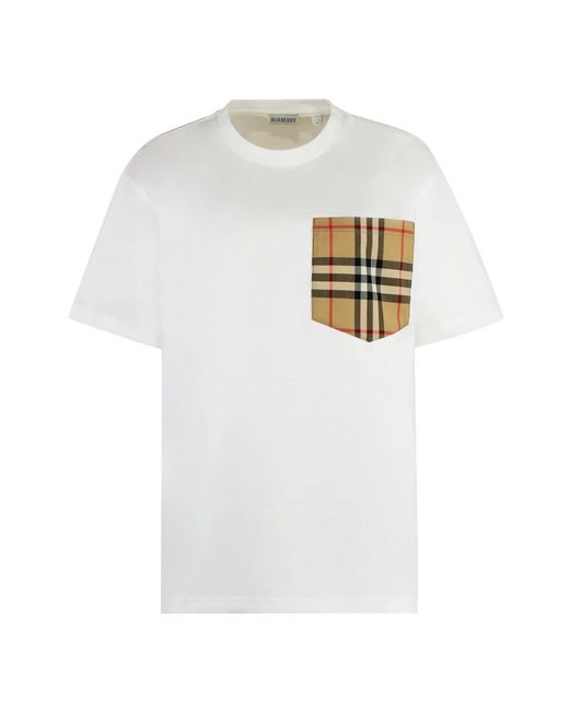 Burberry T-Shirts in het White