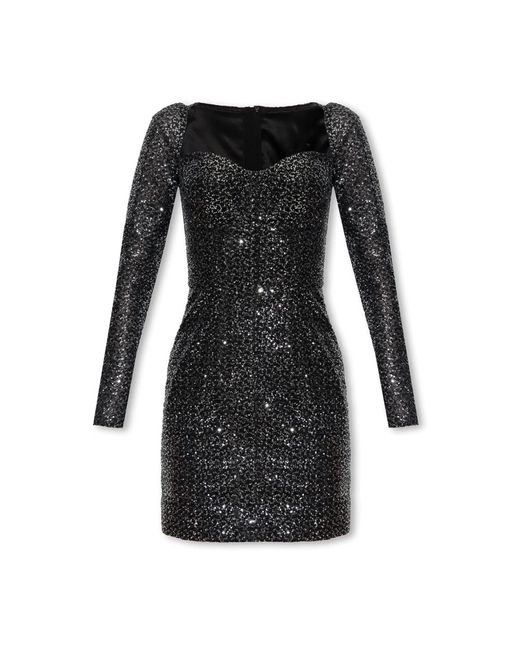 Vestido de lentejuelas Dolce & Gabbana de color Black