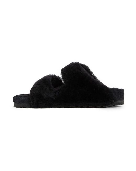 Birkenstock Black Sliders
