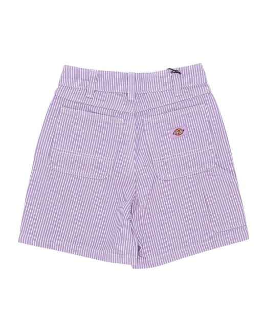 Dickies Purple Short Shorts