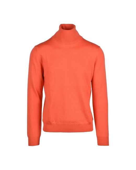 Bellwood Red Turtlenecks for men