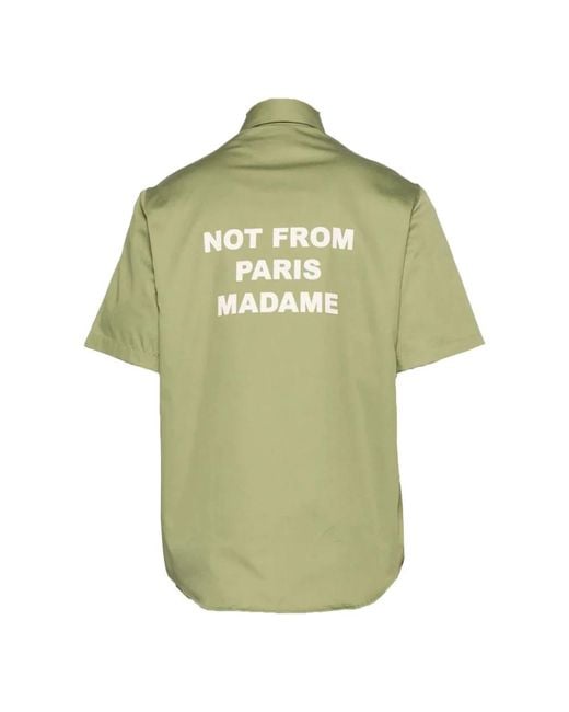 Drole de Monsieur Blouses & shirts in Green für Herren