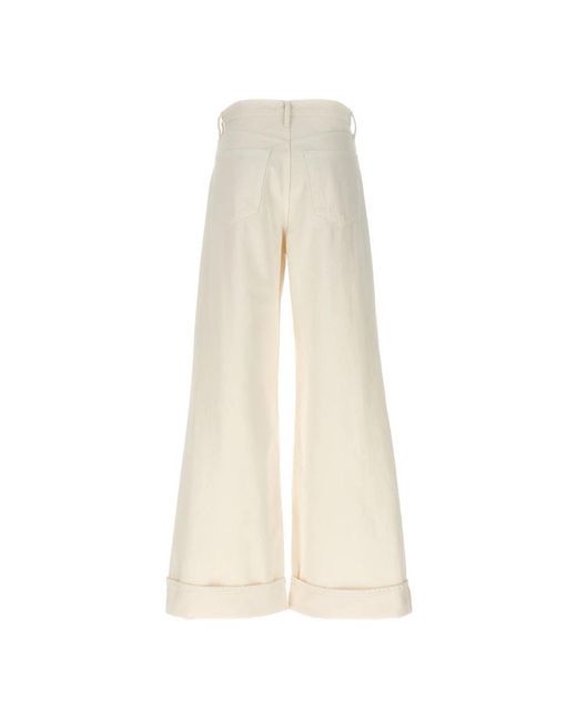 Agolde Natural Wide Jeans