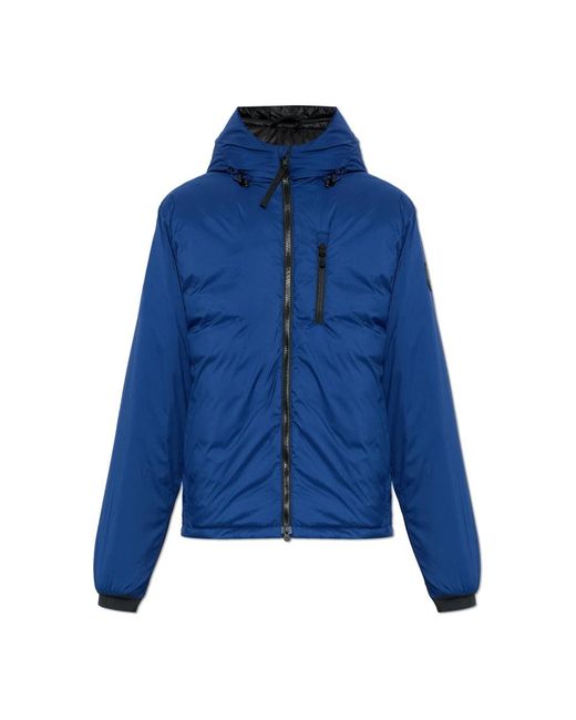 Canada Goose Lodge Down Jacket in het Blue voor heren