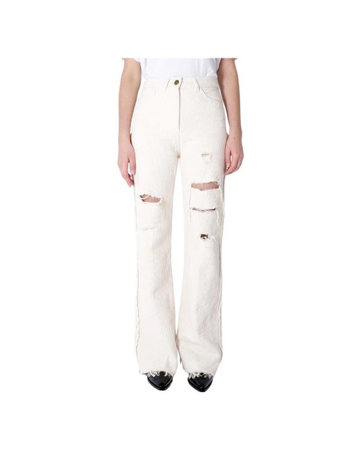 Wide trousers Seafarer de color White