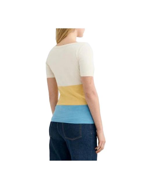 Thinking Mu Zura Tee in het Blue