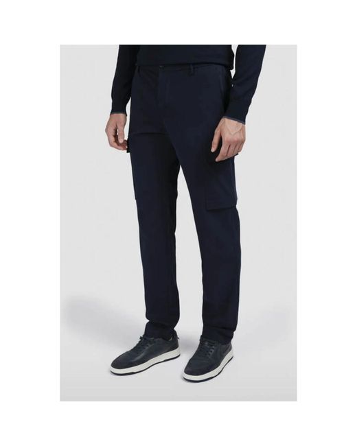Paul & Shark Weiche Cargo Hose in Blue für Herren