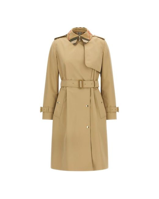 Burberry Natural Trench Coats