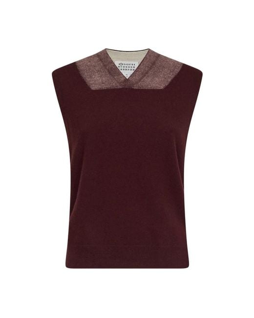 Maison Margiela Purple Waistcoats