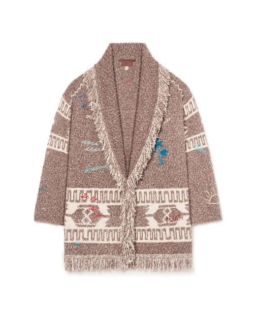 Alanui Brown Cardigans