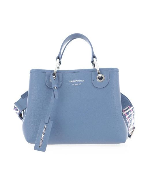 Emporio Armani Blue Handbags