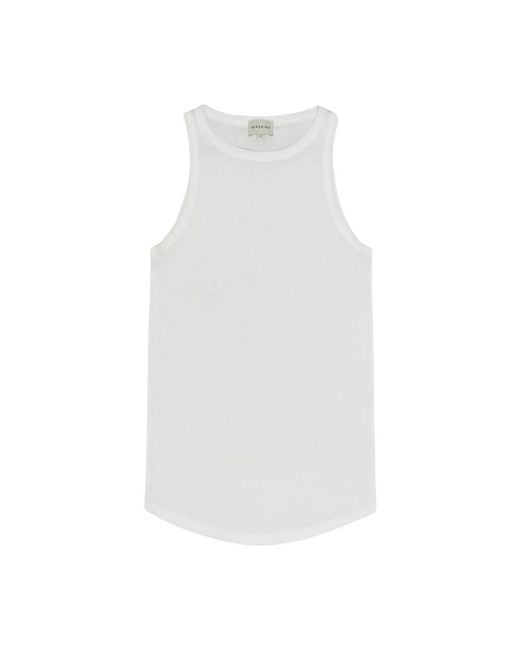 Birgitte Herskind White Sleeveless Tops