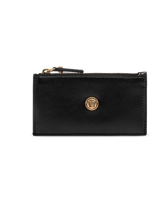 Versace Black Wallets & Cardholders